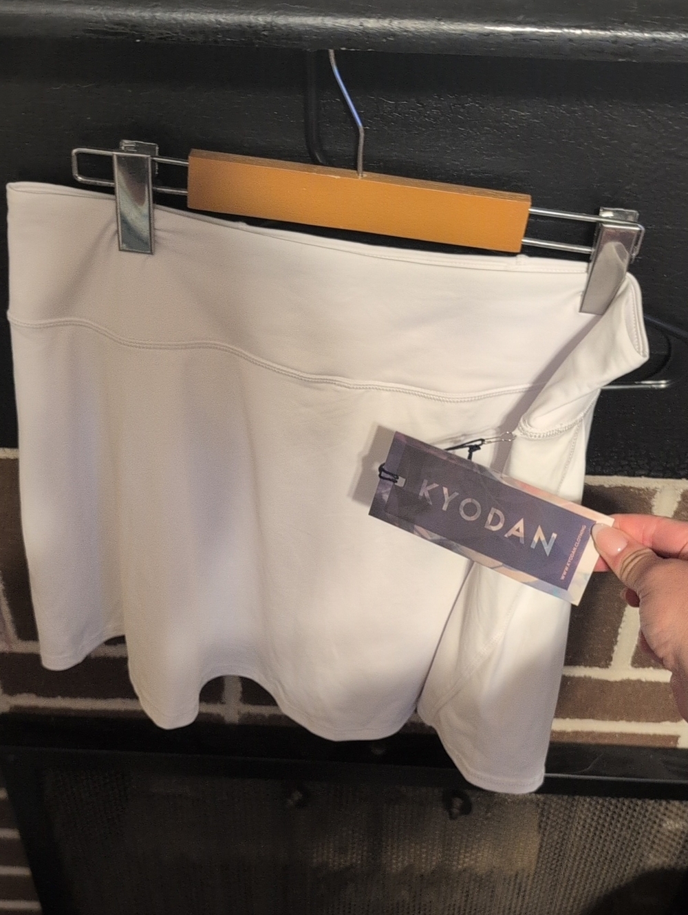 Kyodan White Athletic Skort with Tag